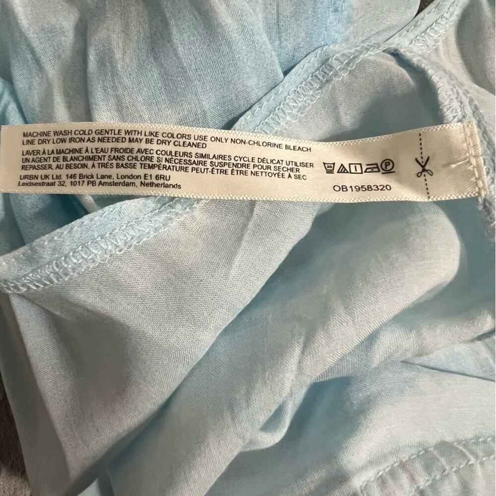 Free People Blue Beach Break Jumpsuit Size Extra Small XS - Picture 15 of 15